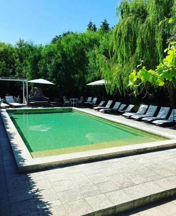 Gîte pour 5 personnes, avec vue ainsi que piscine et jardin à Martano
