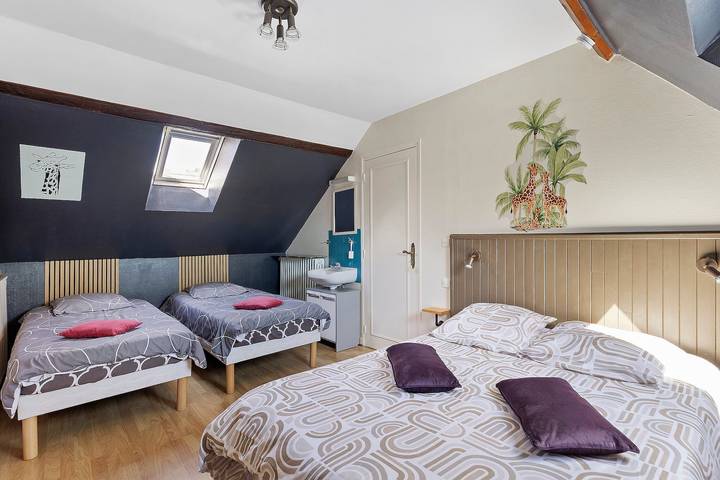 Chambre d’hôte pour 6 personnes, avec jardin - 1
