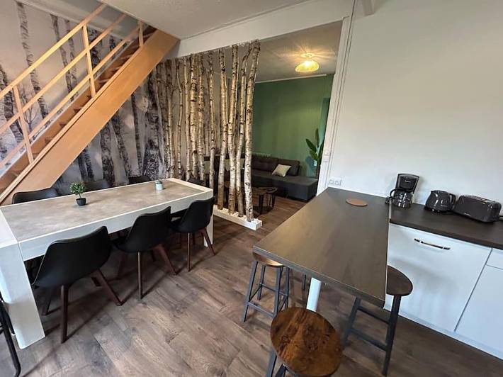 Gîte pour 10 personnes à L'Huisserie
