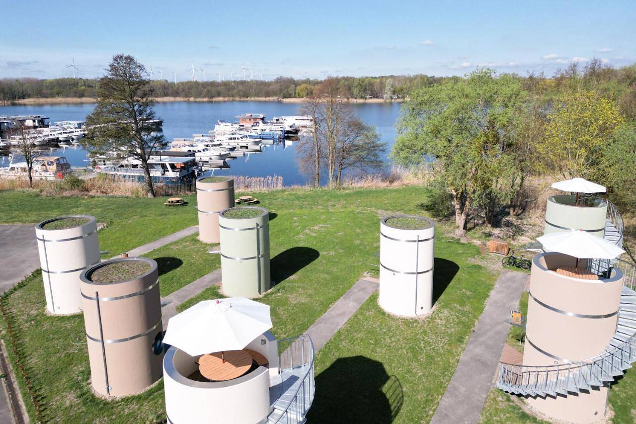 Slube an der Marina Zehdenick in Zehdenick, Ruppiner Seenland