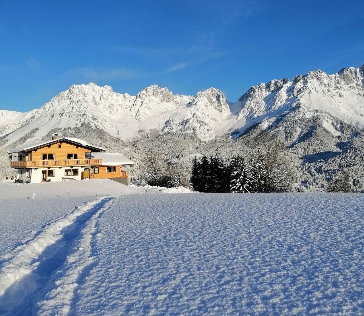 Ganze Ferienwohnung, Appartement zu Hollenau in Going am Wilden Kaiser, Brixental