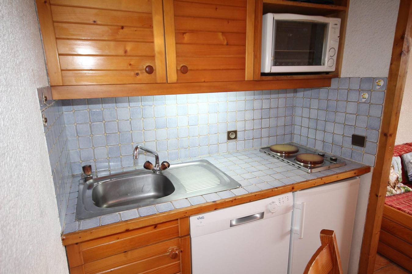 Ganzes Studio, Résidence le Glacier B - Studio Schlafnische 5 Personen (003) in Les Saisies, Albertville und Umgebung