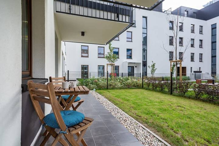 Apartamento entero, Stylish Apartment in Wilanow | Terrace and Parking in Wilanów, Varsovia