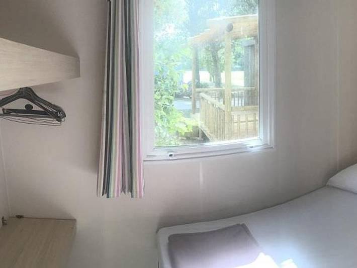 Camping Les Casteillets - Mobilheim 5 personen - Vacanciale 20 m² - 2 Zimmer ohne Sanitäranlagen in Saint-Jean-Pla-de-Corts, Mittelmeerküste (Frankreich)