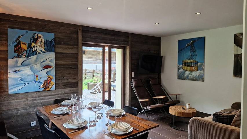 Gîte pour 6 personnes, avec Balcon à Les Contamines-Montjoie - 2