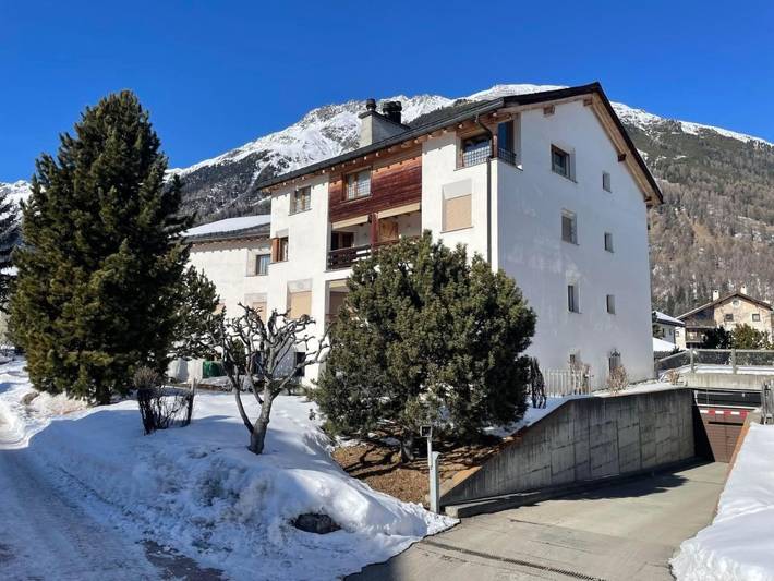Ferienwohnung für 6 Personen, mit Terrasse und Garten sowie Ausblick