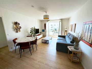 Gîte pour 5 personnes, avec balcon et vue dans Stade de France