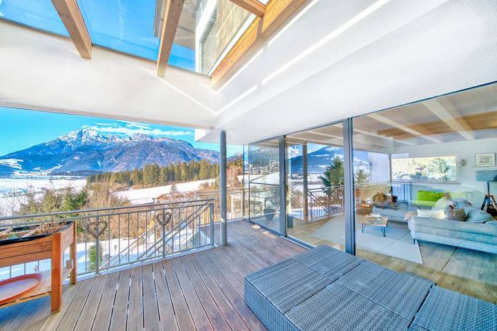 Ferienhaus für 10 Personen, mit Garten und Ausblick, mit Haustier