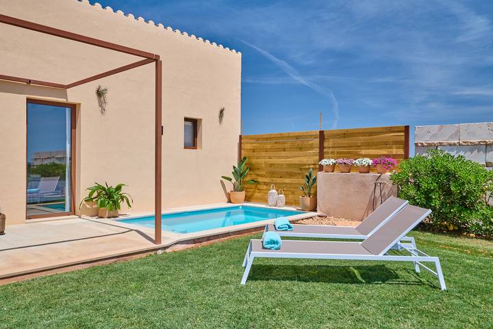 Finca für 4 Personen, mit Garten in Campos - 2