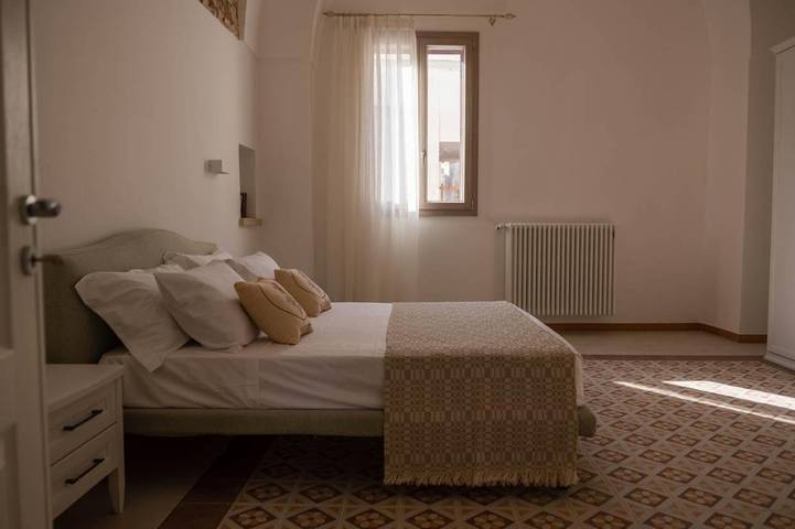 Casa vacanza per 2 persone, con giardino e terrazza nonché panorama in Patù
