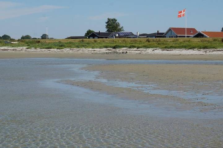 Kinderfreundliches Ferienhaus mit Schaukel, Sandkasten und Trampolin nahe Kerteminde in Mesinge, Kerteminde und Umgebung