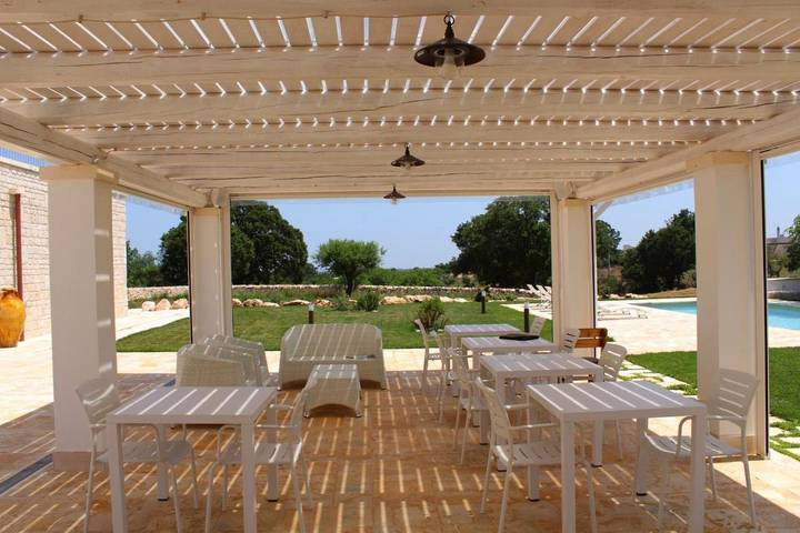Chambre d’hôte pour 2 personnes, avec terrasse ainsi que piscine et jardin à Martina Franca - 3