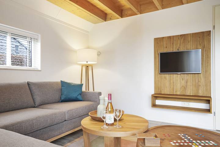 Ferienhaus für 4 Personen, mit Balkon/Terrasse und Terrasse