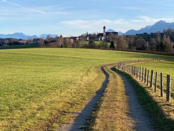 Ferienwohnung für 2 Personen, mit Garten in Seeg - 4