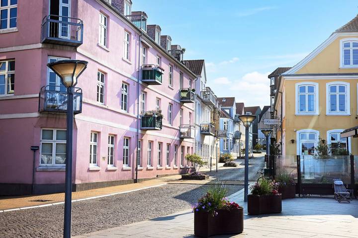 Camping für 4 Personen, mit Terrasse in Dänemark