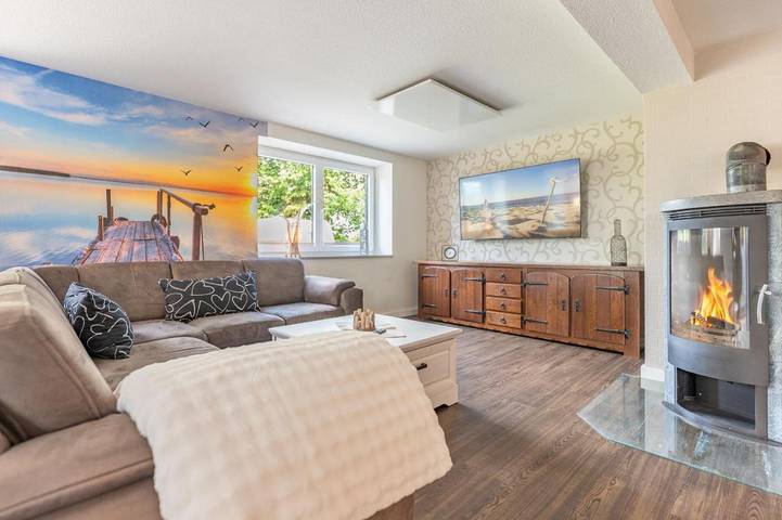 Ferienwohnung für 4 Personen, mit Pool und Garten sowie Terrasse in Horstedt