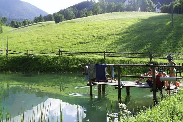Dreibettzimmer mit Dusche, Wc - Gesundheits- und Biobauernhof Rotbuchner in Vorderstoder, Kirchdorf an der Krems (Bezirk)