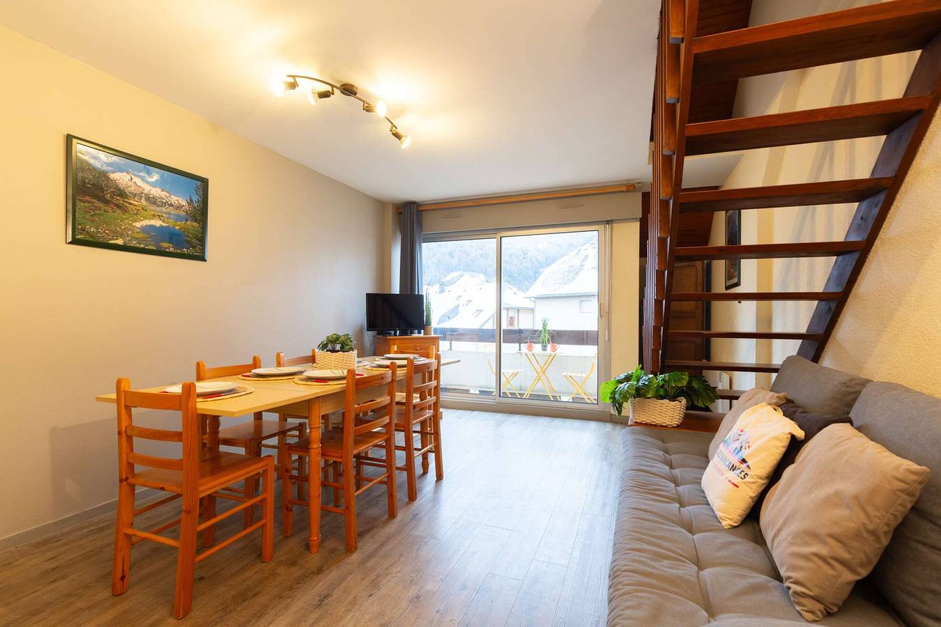Ganze Ferienwohnung, Appartement 8 personnes Saint Lary Village-  in Saint-Lary-Soulan, Nationalpark Pyrenäen