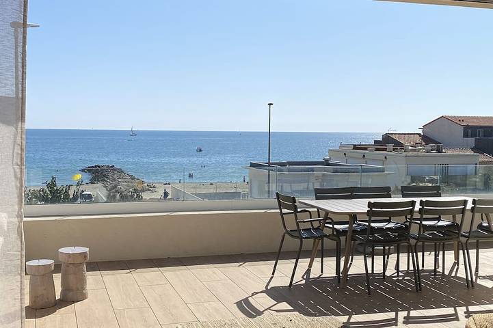 Maison de vacances pour 8 personnes, avec balcon à Palavas-les-Flots