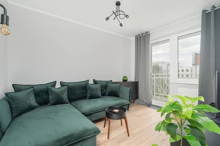 Apartament wakacyjny dla 5 osób, z Ogród w Poznań