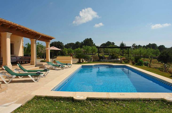 Finca für 10 Personen, mit Terrasse und Pool in Calas de Mallorca - 2