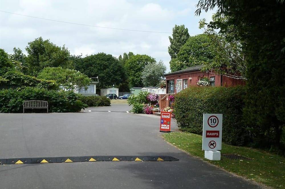 Roulotte-Standard-Eigenes Badezimmer-Goldcrest in Aldwick, West Sussex