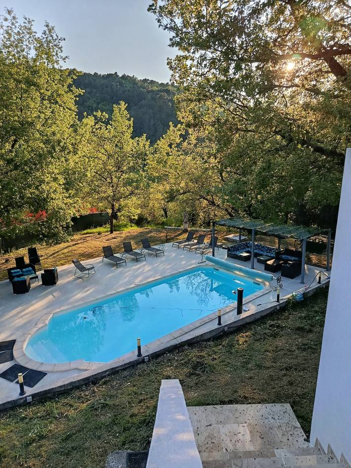 Ferienhaus für 12 Personen, mit Garten, mit Haustier