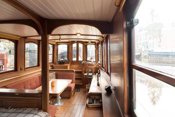 Bateau pour 2 personnes, avec vue et jardin, animaux acceptés dans Groningue