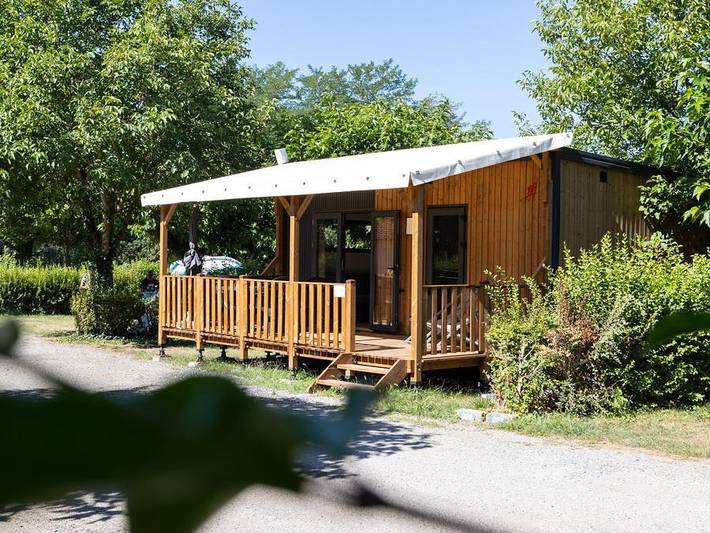 Mobil home pour 2 personnes, avec bassin pour enfant à Sisteron - 2