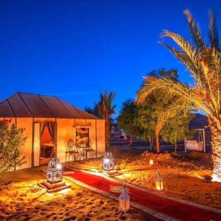 Camping für 2 Personen, mit Ausblick und Garten sowie Terrasse in Marokko