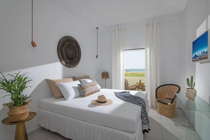 Appartement de vacances pour 2 personnes, avec Balcon ainsi que Terrasse et Vue