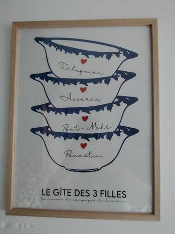 Gîte pour 4 personnes, avec jardin à Assérac