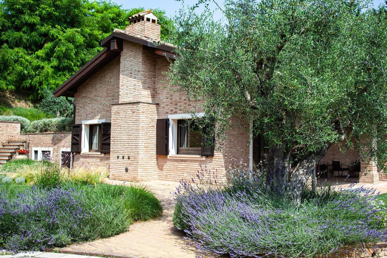 Zimmer 'Resort Villa Paola - Falco' mit Meerblick, Wlan und Klimaanlage in Longiano, Forlì-Cesena Provinz
