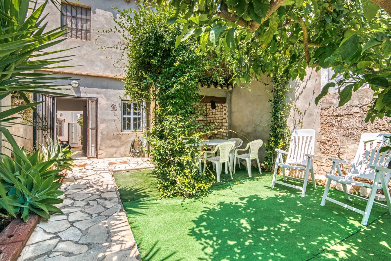 Casa rural 'Miramar' con terraza privada, Wi-Fi y aire acondicionado in Miramar, Costa de Valencia