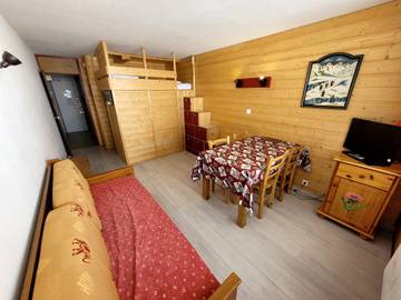 Gîte pour 4 personnes, avec balcon dans Aime 2000