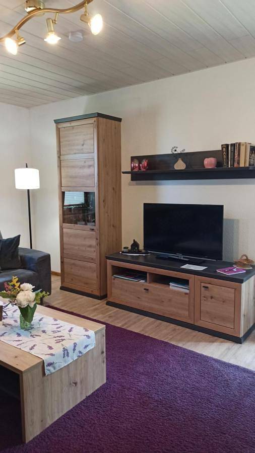 Ferienwohnung für 4 Personen, mit Balkon und Terrasse sowie Garten und Ausblick in Damnatz - 2