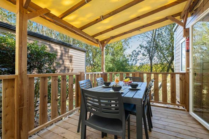 Location de vacances pour 4 personnes, avec terrasse ainsi que vue et piscine, animaux acceptés à Saint-Michel-en-l'Herm - 3