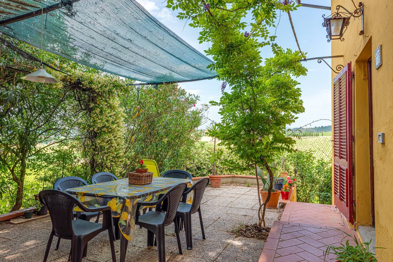 Ferienhaus 'Leccio Relax Con Vista' mit privatem Garten, Wi-Fi und Klimaanlage in Empoli, Florenz Provinz