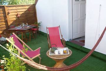 Gîte pour 4 personnes, avec terrasse à Aubervilliers