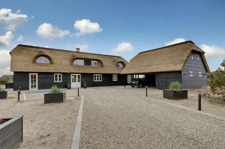 Ferienhaus mit Meerblick für 8 Personen, mit Whirlpool und Sauna sowie Terrasse in Blavand - 3