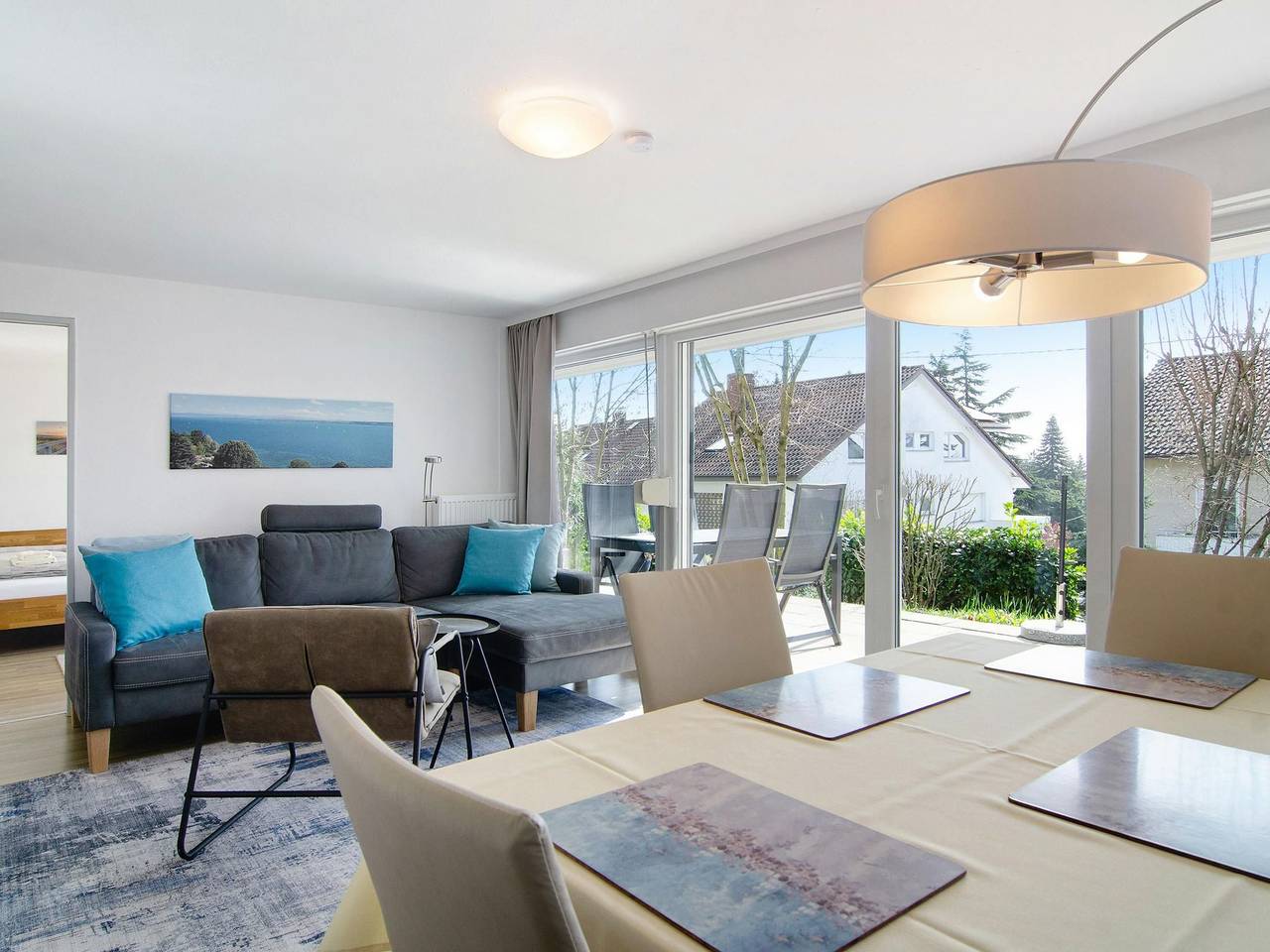 Ganze Wohnung, Fewo Gartenterrasse in Meersburg, Region Bodensee-Oberschwaben