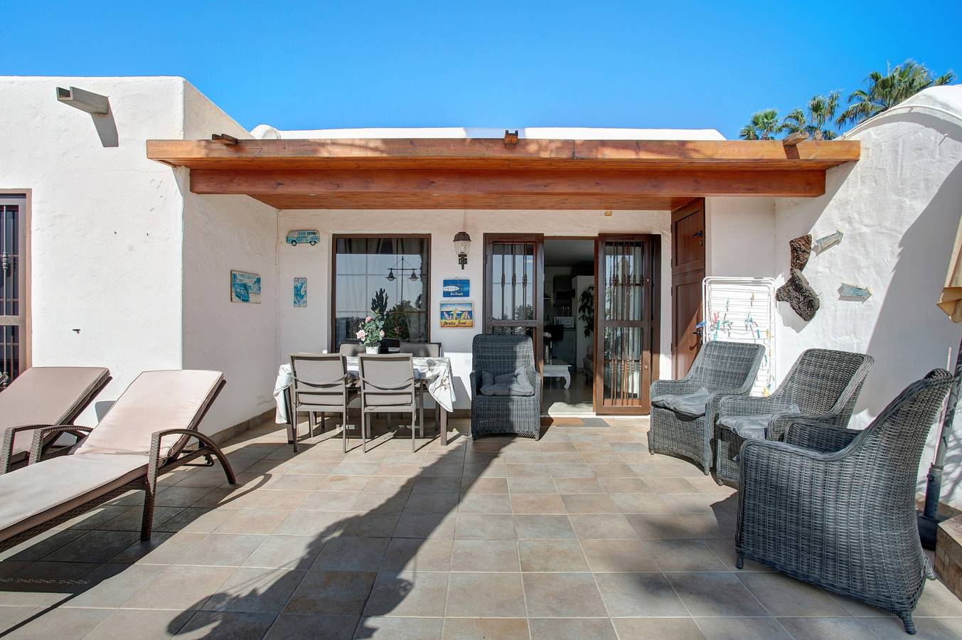 Ganze Wohnung, Ferienwohnung Puerto Chico P mit Meerblick, Pool, Terrasse & Wlan in Playa Blanca, Yaiza