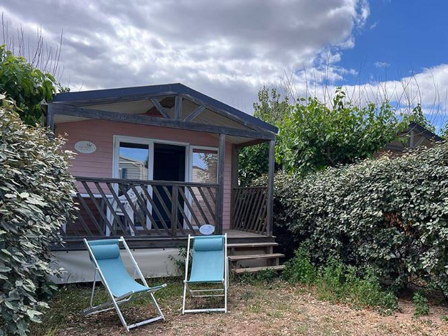 Camping Méditerranée Plage - Mobilheim 6 personen - Hithome Ti - 30m² - 2 Schlafzimmer in Portiragnes Plage, Vias