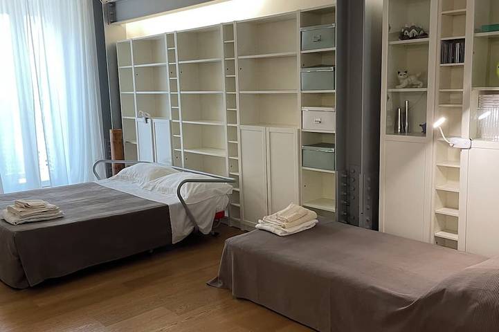 Appartement entier, House Juliet-in center sea view - umbrella and 2 sunbeds included in Porto Sant'Elpidio, Province de Fermo
