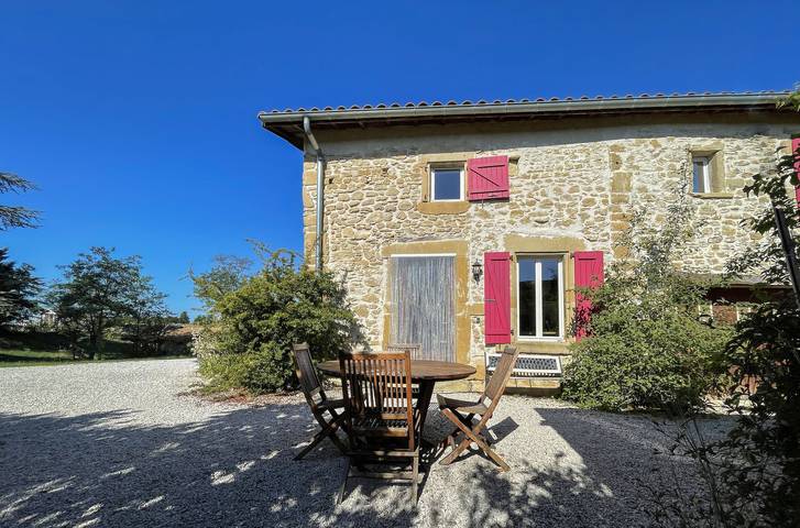 Gîte pour 4 personnes, avec piscine
