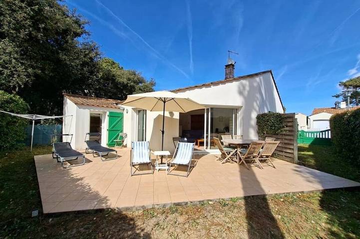 Location de vacances pour 6 personnes, avec Terrasse et Jardin dans Plage du Phare (La Tranche-sur-Mer)