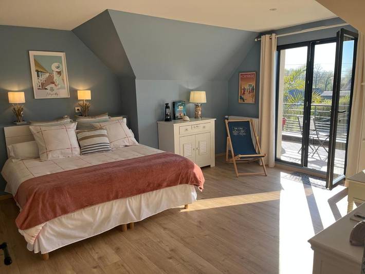 Maison d’hôte pour 4 personnes, avec jardin et vue