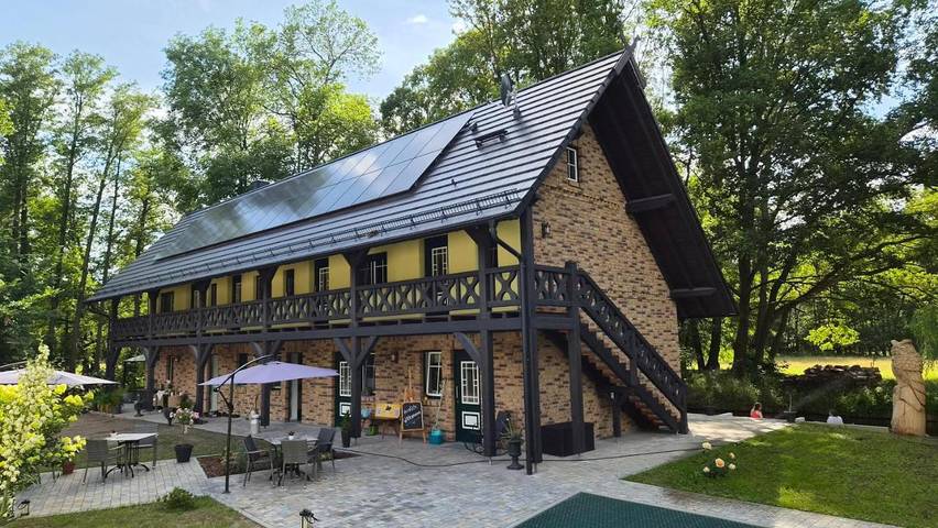 BnB für 2 Personen, mit Terrasse und Garten sowie Ausblick im Spreewald