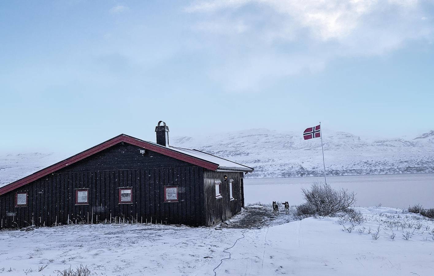Ferienhaus für 6 Personen mit Terrasse in Årdal