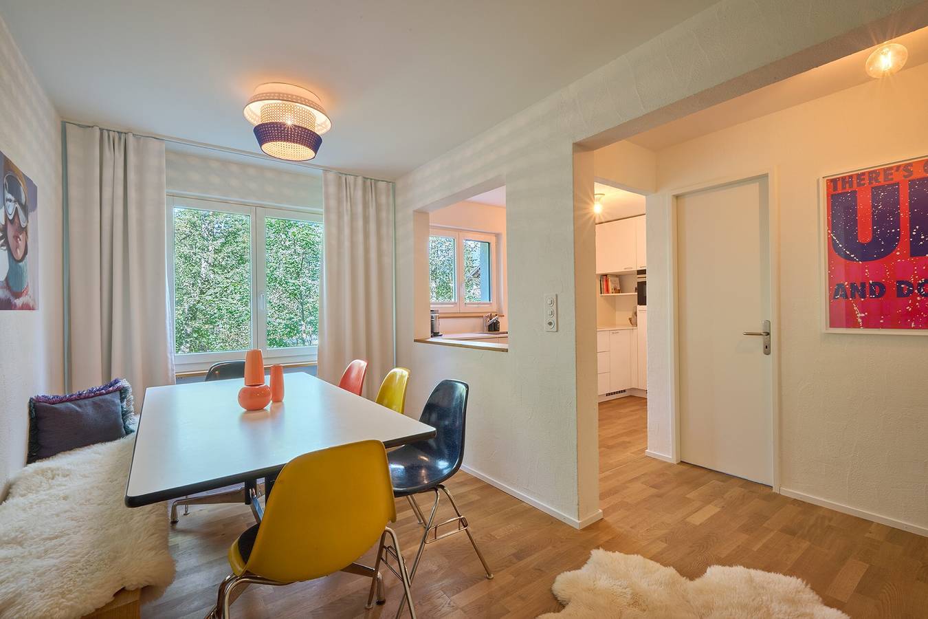 Ferienhaus 'Wef 2026' mit Bergblick, Gemeinschaftsterrasse und Wlan in Klosters-Serneus, Davos Prättigau